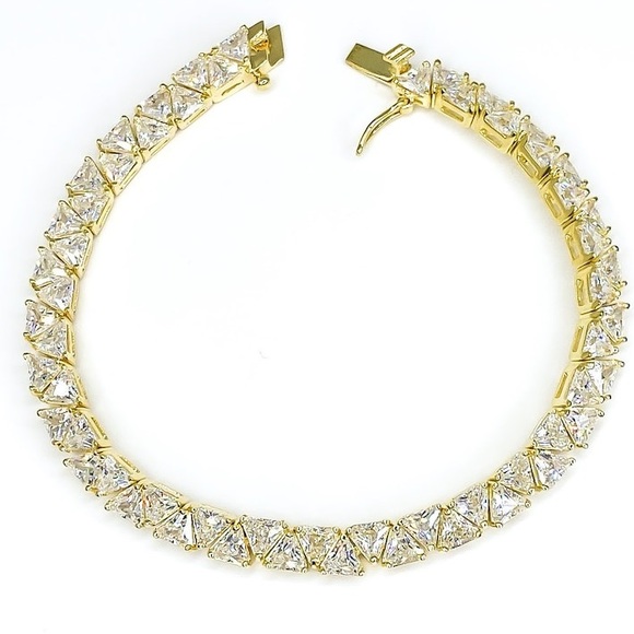 46ct Trillion Tennis Bracelet - Picture 7 of 14